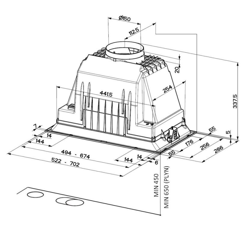 Faber INKA PLUS HCS BK A52-2