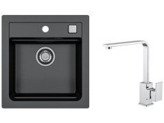 Set Alveus Atrox 20/91 + Batéria Reno chróm