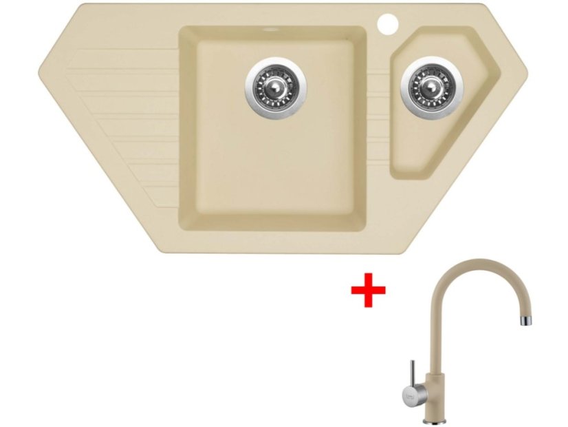 Sinks BRAVO 850.1 Sahara + Vitalia GR