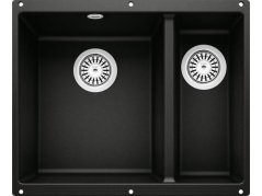 Granitový drez Blanco Rotan 340/160 U čierna, bez tiahla, drez vľavo