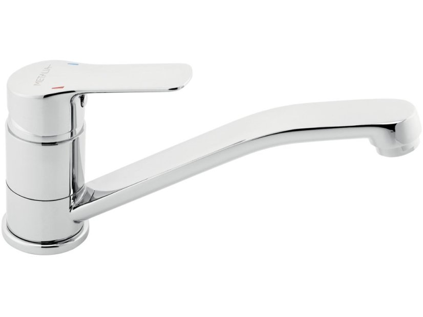 Drezová batéria Novaservis Metalia 54, chróm