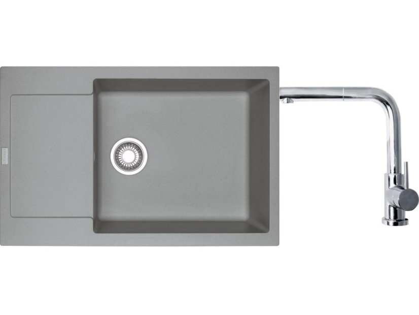 Set Franke MRG 611-78 BB Šedý kámen + Franke FN 0147 Chrom
