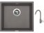 Set Sinks FRAME 457 Truffle + baterie Sinks MIX 35 Truffle