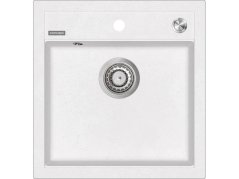 Granitový dřez Concept DG00C50wh Cubis Bílý - 1