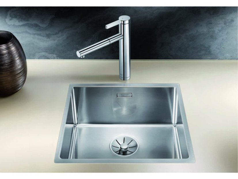 Nerezový dřez Blanco CLARON 400-IF InFino Nerez durinox