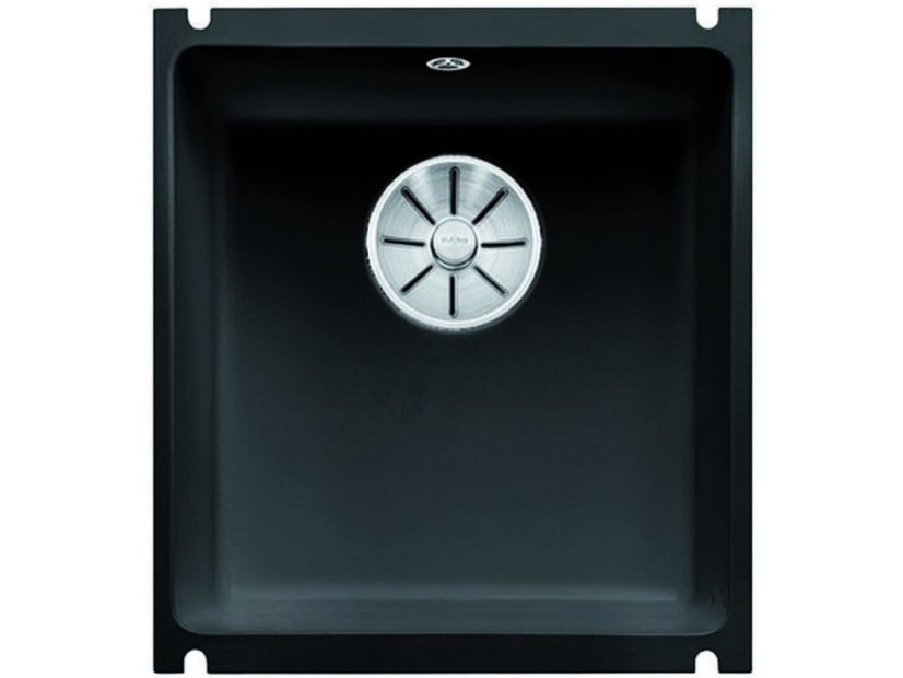 Blanco SUBLINE 375 U InFino Keramika černá bez excentru