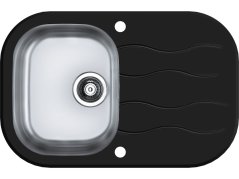Kuchyňský drez Alveus Wave 20 čierný