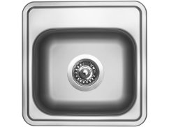 Set Sinks BAR 380 V matný + batéria Sinks VITALIA chróm