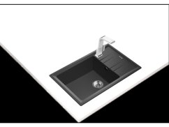 Granitový drez Teka STONE 60 S-TG 1B 1D Asfalt