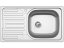 Nerezový dřez Sinks CLASSIC 760 V 0,5mm matný PRAVÝ