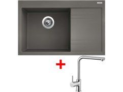 Set Sinks RIM 780 L Truffle + Elka