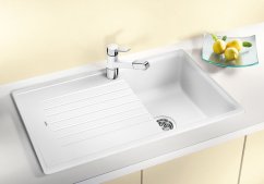 Granitový dřez Blanco ZIA 45 SL bílá soft-2