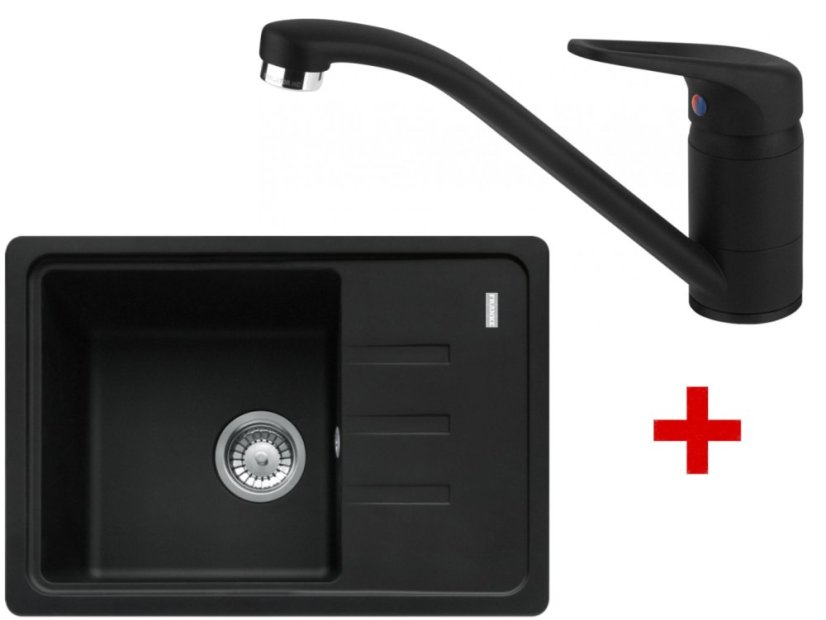Set Franke G117 BSG 611-62 Matná černá +FC 9541
