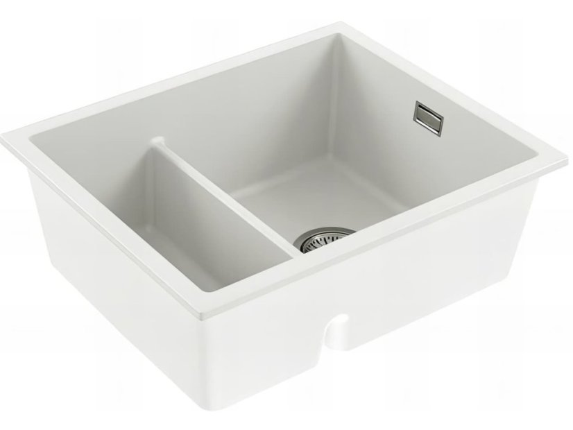 Granitový drez Alveus Omni 50 bielá