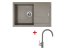 Set Sinks Amanda 780 Truffle + Vitalia GR
