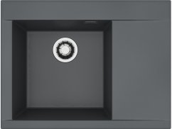 Granitový dřez Alveus Pure-G 60 QC L černý A91
