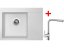 Set Sinks Rim 650 L Milk + Elka