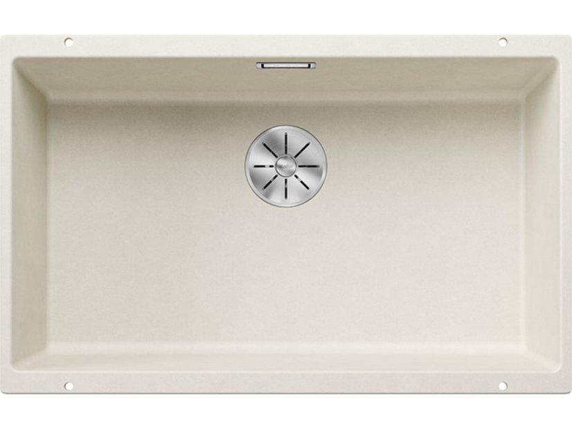 Granitový dřez Blanco Subline 700 U InFino bílá soft - 1