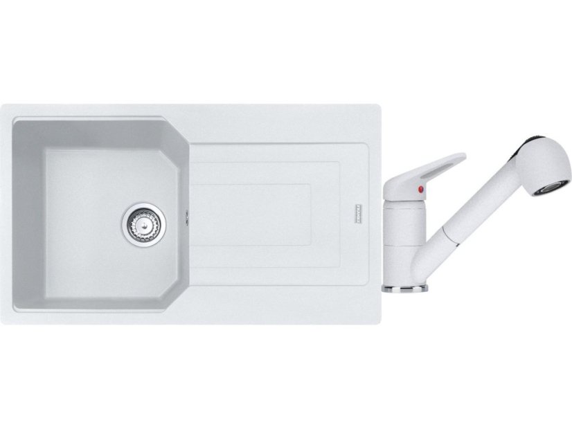Set Franke UBG 611-86 Bílá-led + Franke FC 9547 Bílá-led