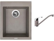 Set Sinks CUBE 410 Truffle + batéria Sinks Pronto Truffle