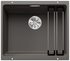 Granitový drez Blanco Etagon 500 U sivá vulkán