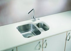 Nerezový drez Alveus Duo 70 U - F