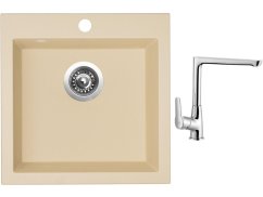 Set Sinks VIVA 455 Sahara + batéria Sinks batéria CASPIRA chróm Set Sinks VIVA 455 Sahara + batéria Sinks batéria CASPIRA chróm
