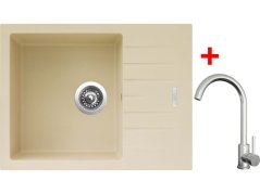 Sinks PERFECTO 650 Sahara + ARCO celonerezová