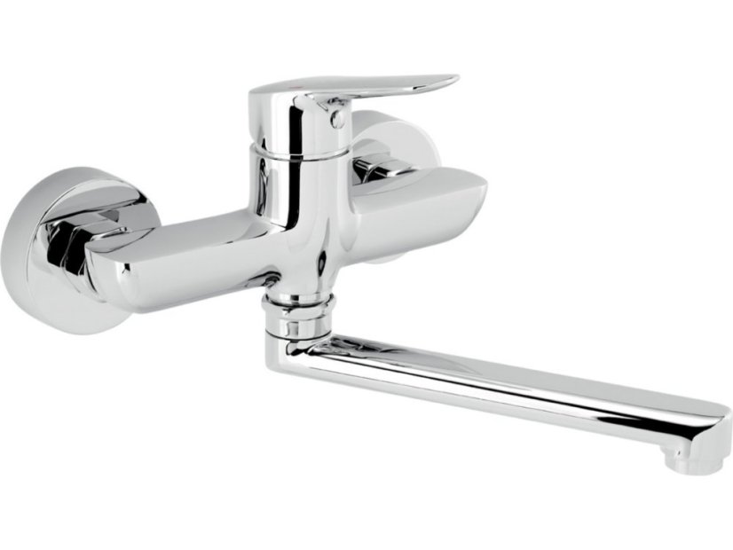 Umyvadlová dřezová baterie 150 mm Metalia 54 ECO, chrom