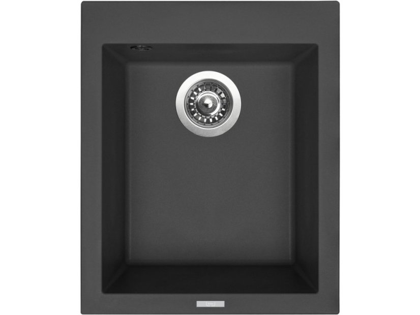 Granitový drez Sinks CUBE 410 Pureblack