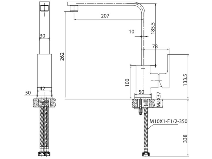 SET ALVEUS INTERMEZZO 30/81+ BATÉRIA RENO chróm