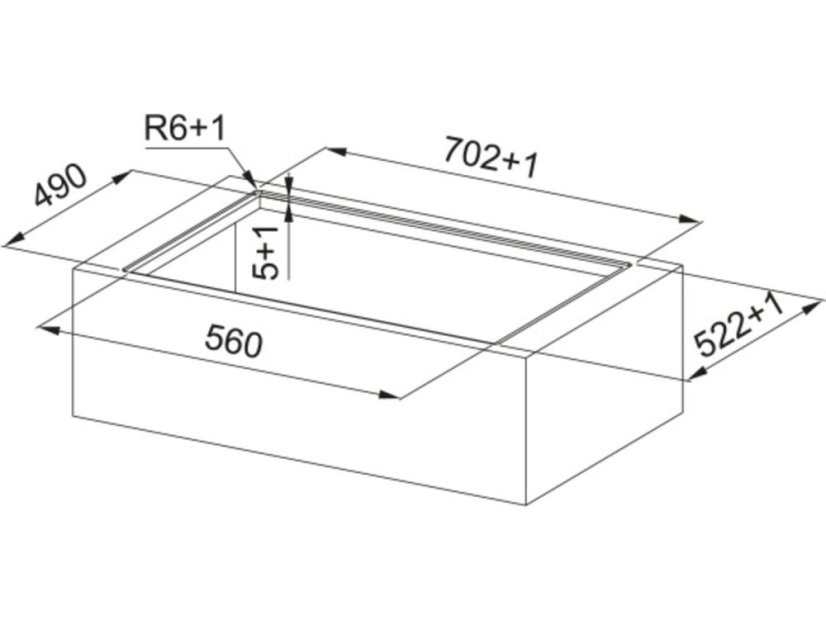 Indukční deska s odsavačem Franke FSM 7081R HI