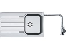 Set Franke SRX 611-86 Nerez + baterie Franke FN 0143 Chrom