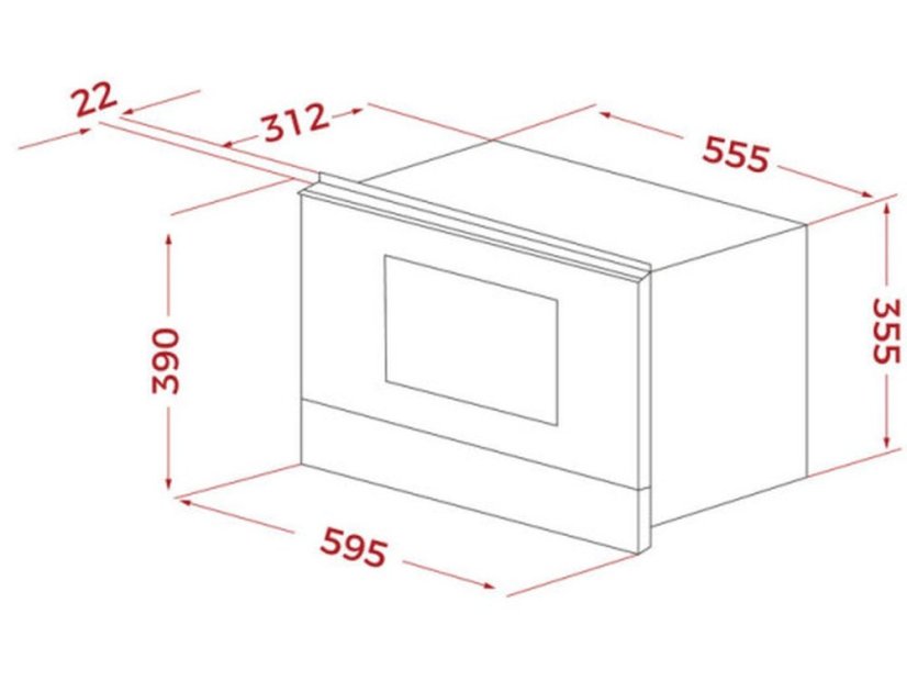Vstavaná mikrovlnná rúra Teka ML 8220 BIS L SM