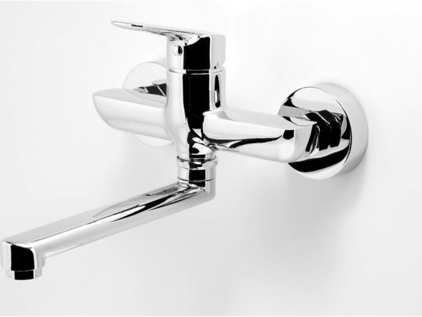 Umyvadlová dřezová baterie 150 mm Metalia 54 ECO, chrom