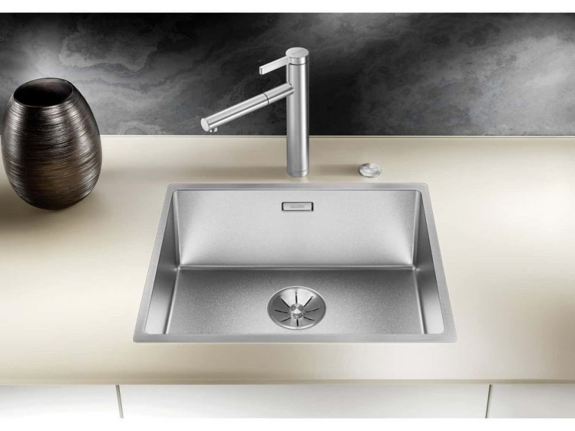 Nerezový dřez Blanco CLARON 500-IF InFino Nerez durinox