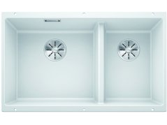 Granitový drez Blanco SUBLINE 430/270 U InFino biela bez tiahla