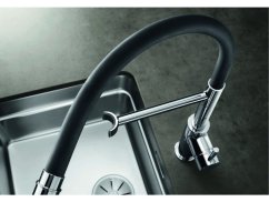 Drezová batéria Blanco Blanco Catris-S Flexo PVD Steel