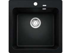 Granitový drez Blanco NAYA 5 InFino čierna Granitový drez Blanco NAYA 5 InFino čierna