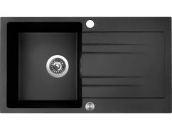 Sinks RAPID 780 XC Granblack + Elasta nerez/čierná