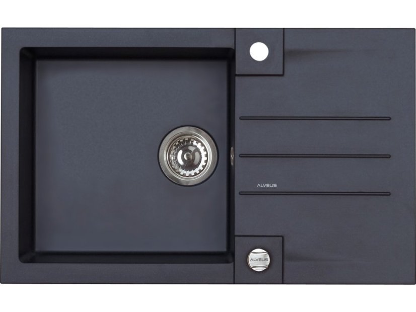 Set Alveus Rock 130/91 + baterie Mintas black chrom