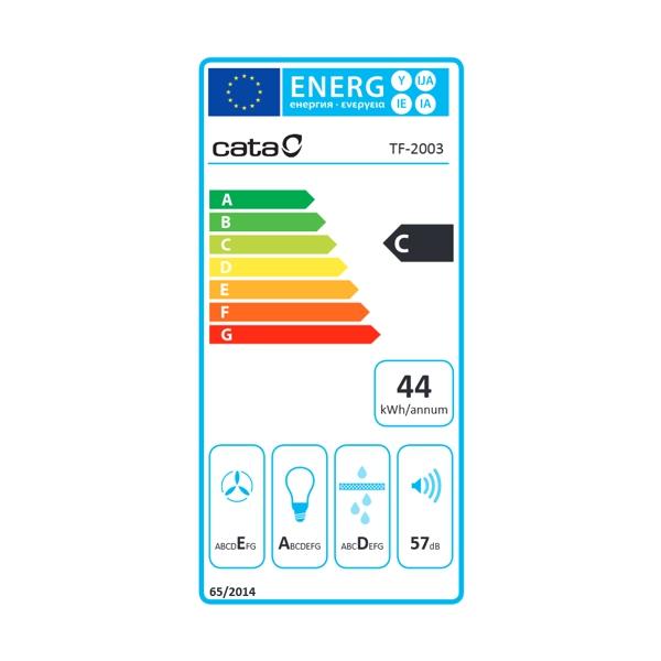 Výsuvný digestor Cata TF 2003 Čierne sklo Výsuvný 600