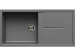 Granitový drez Elleci Unico 480 Cemento G48 Granitový drez Elleci Unico 480 Cemento G48