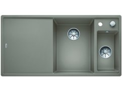 Granitový drez Blanco AXIA III 6 S InFino tartufo sklen.kráj.doska drez vpravo s exc.
