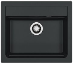 Granitový drez Alveus ATROX 30 QC čierný matný  A90