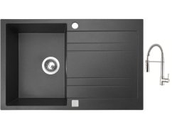 Set Sinks GRANDE 800 Granblack + batéria Sinks MIX 35 PROF S chróm