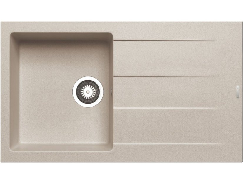 Granitový dřez Pyramis Athlos 86 x 50 1B 1D Béžová