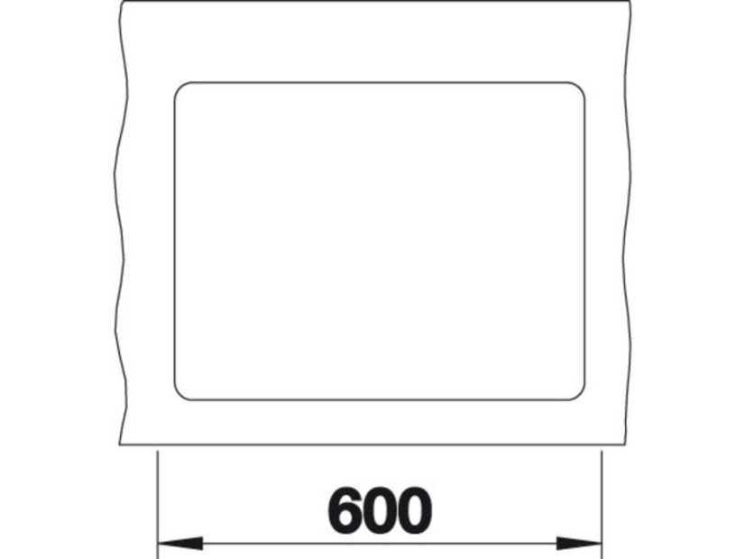 Granitový drez Blanco SUBLINE 340/160 F InFino biela drez vľavo