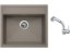 Set Sinks SOLO 560 Truffle + baterie Sinks MIX 3 S Chrom