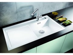 Granitový drez Blanco ZENAR XL 6 S-F InFino káva drez vľavo s exc. bez prísl.